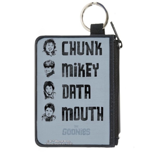 Horror Movies Wallet, Zip Clutch, The Goonies Chunk Mikey Data