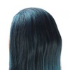 Hair Mannequin Head Colorful Hair Braiding Practice Hairdressing Mannequin Head