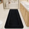 LOCHAS Bathroom Rugs, 24" x 60" Long Bath Rug, Non