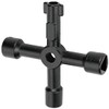 Meter Box Key Gas Key, 1 Piece, 4-Way Multi-Functional Utilities