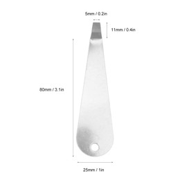 Stainless Steel Coffee Portafilter Basket Remover Tool More Reliable Improved Design Cleaning Lever Tool for Safe Easy Basket Remover