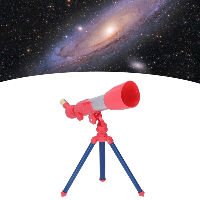 Kids Telescope Educational HD Viewing Manual Knob 3 Different Magnifications
