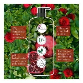 Acondicionador Herbal Essences Aceite Ricino Y Granada 958ml                                                                                          
