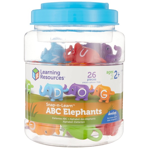 Alphabet des éléphants Snap-n-Learn de Learning Resources