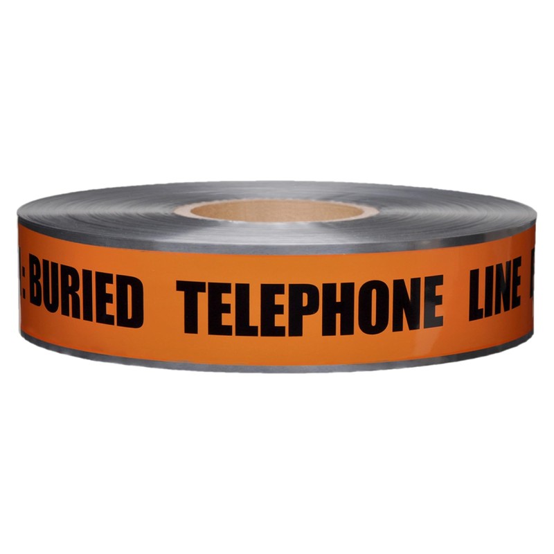 Presco Underground Detectable Tape: 2 in. x 1000 ft. (Blue