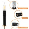 Helunsi 6 Sets E12 Chandelier Socket, Candelabra Socket Replacement, Adjustable