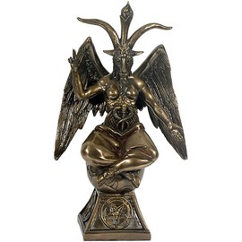 Baphomet Satanic Devil Satan Bronzed