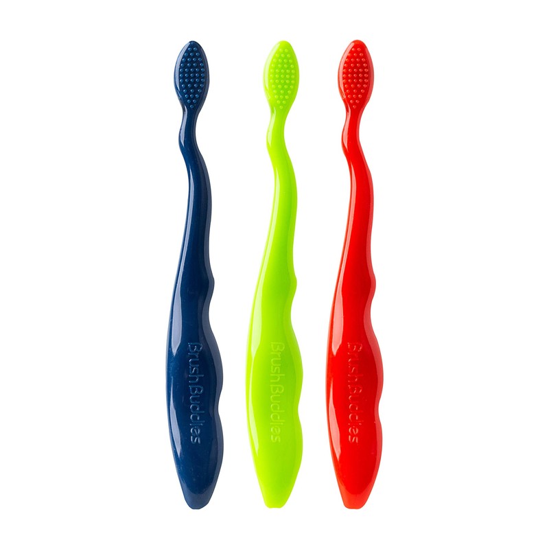 Brush Buddies Hot Wheels Manual Toothbrushes for Kids – 3