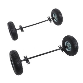 Thomletha Wheel Kit 6500 Watt Wheel Kit Generator 10 Inch Pneumati Wheel Kit All Terrain Repalcement for Predator 9000 8750 and 6500 Watt Generators