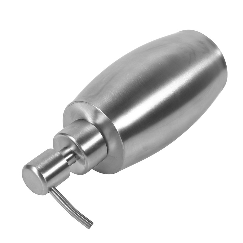 1pc 304 Stainless Steel Bathroom Shampoo Shower Pump Lotion Dispenser