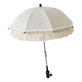 Sombrilla Plegable Portátil Con Abrazadera Para Cochecito,
