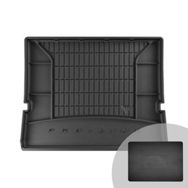 FROGUM ProLine 3D Rubber Mat, Exclusive Car Boot Mat, Boot Liner for Ford Galaxy II 2006-2015, Comfortable Organiser, Highest Edges