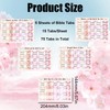 75 Pcs Laminated Bible Tabs for Women Foldable Large Print