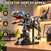Mechanical T-Rex Dinosaur Building Blocks for DIY Model Building –