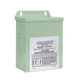 TCEUMIK 300W Pool Light Transformer 120V to 12V AC SPA Bulb Safety 300 Watt Rated Transformer for Indoor/Outdoor Swimming Pool/SPA/Inground Underwater Fixture/Submersible Light/Landscape Light Green