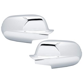 Restyling Factory Chrome Full Mirror Cover for 07-11 Honda CRV, 12-14 Honda CRV Non Painted Mirrors Lx