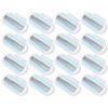 12Pcs Women's Razor Blade Refills 3 Blade Replacement Razor Blade