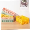STOBAZA Ganizer Bins 6 Pack Mesh Storage Basket for Desk