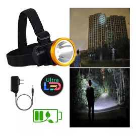 HEADLIGHT Lampara Minera Luz Led Camping Recargable Usb Campamento
