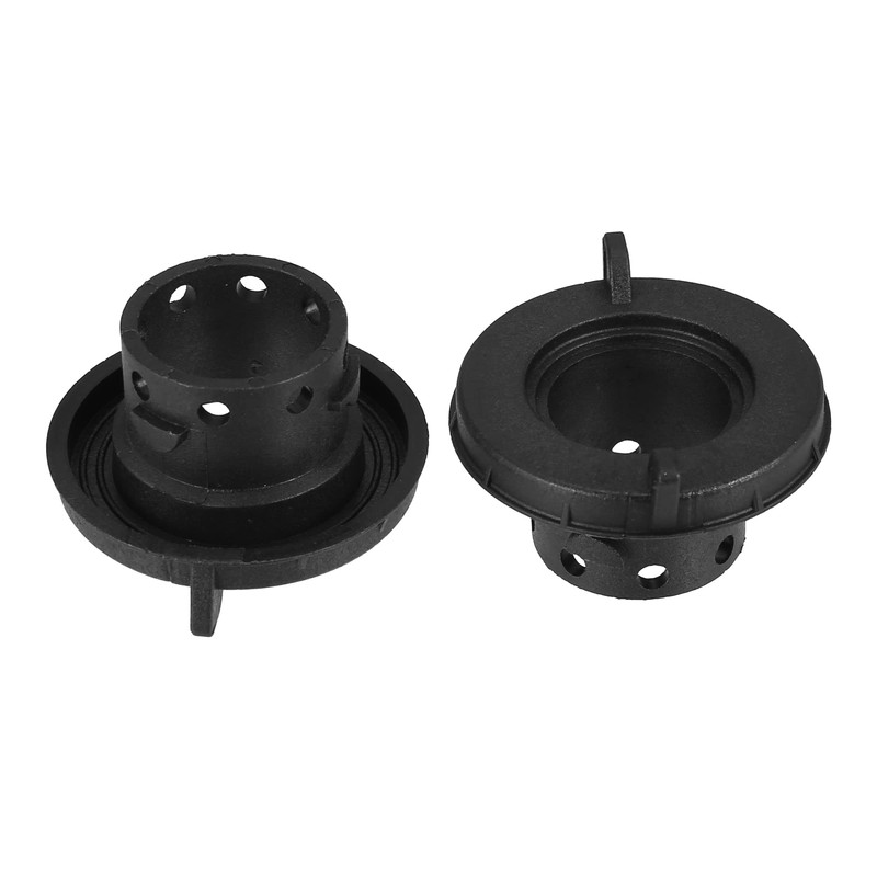 X AUTOHAUX 2pcs H13 LED Adapter Base Bulb Sockets Retainer