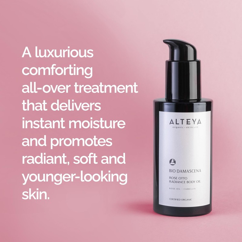 Alteya Organics Bio Rose Otto Radiance Body Oil Organic Damascena