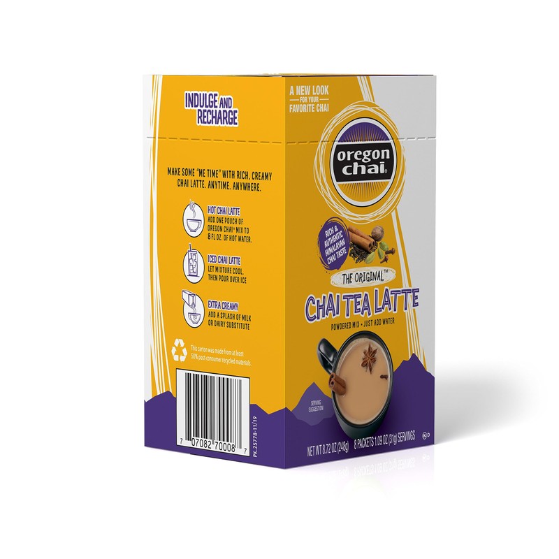 The Original Chai Tea Latte Powdered Mix, 8 pc (1