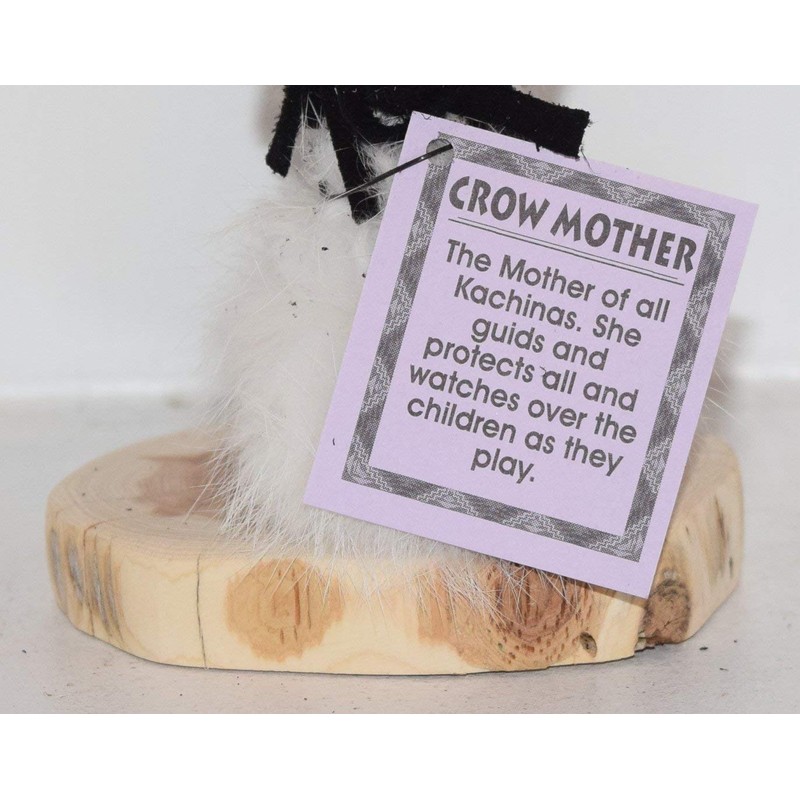 9 INCH Crow Mother Kachina
