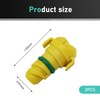 Opuweiy 3 PCS Plastic Oil Drain Plug, Leak-proof Engine Oil