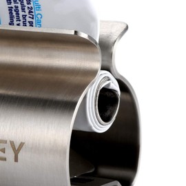 XYKEEY Toothpaste Squeezer Tube Squeezer - Toothpaste Squeezer Roller Tube Squeezer Tool, Rolling Tooth Pastetooth Paste Squeeze Dispenser Tube Wringer, 1 Pack (Stainless Steel)