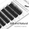 NAGARAKU Bottom False Eyelashes Extensions Lower Eyelash Individual Classic 1:1