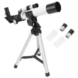Telescope 40 mm Aperture, Portable Astronomical Refractor Telescope with 400 mm Focal Length, Astronomical Refractor Professional Telescope for Adults Children Beginners