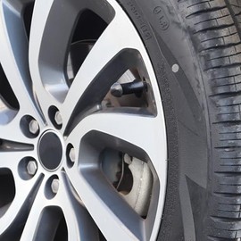 Funny Valve stem caps| Hilarious Tire Accessories with Weatherproof Durability | Universal Fit for Cars/Motorcycles/Bicycles | Upgrade Your Wheels with Personality(4pcs Black)