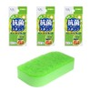 kikuron (kikulon) Kitchen Sponge Crimson Pica Antibacterial Sponge Set of
