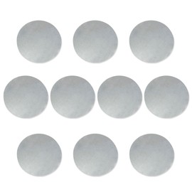 Feelers 4" Diameter Aluminum disc 1060 Aluminum Round Sheet Plate Stamping Blanks 15 Gauge (.059") for Metal Stamping, Jewelry Making DIY, 10 PCS