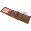 myledershop Genuine Buffalo Full Leather Farmer Wallet / Purse /