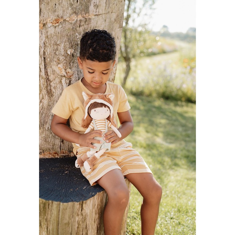 Little Dutch 4571 Rag Doll Cuddly Doll Fox Sam Forest