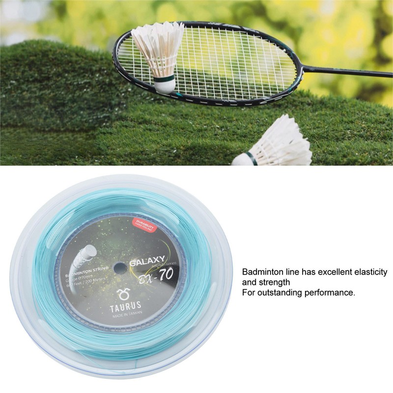 POWERTI BX70 Badminton Rackets String High Elastic Nylon Badminton Racquet