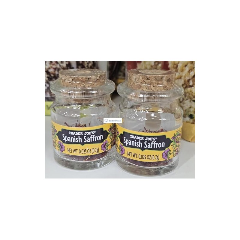 Generic Trader Joe’s Spanish Saffron 0.025oz 0.7g (Two Bottles)