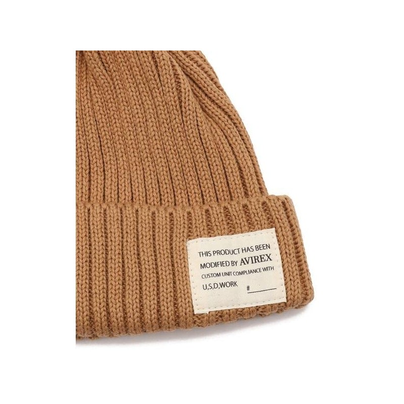 Avilex 783-1274007 Cotton Watch Cap, Men's, 033 off white