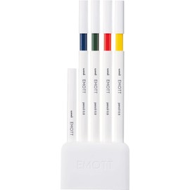 Mitsubishi Pencil M9EM4CL.NO3 EMOTT Pencil with Sharp Color Lead, 0.9, 4 Colors, No. 3, Nostalgic Color
