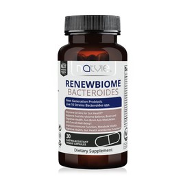 Renewbiome Bacteroids - Probiotic with 10 Strains of Bacteroides - 5 Billion CFU in 1 Gastric Juice-Resistant Capsule - 30 Capsules