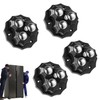 4 Pack Castor Wheels, Heavy-Duty Furniture Wheels, Castors 360° Rotatable,
