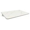 QUSKLISU Folding Wall Mount Desk, Floating Computer Desk Fold Down
