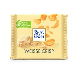 Ritter Sport Chocolate | Ritter Sport With & Crisp | Ritter Chocolate | German Chocolate Bars | 3,5 Ounce Total