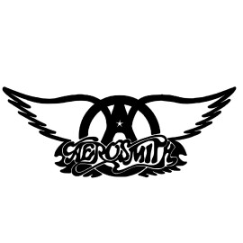 Oracal Aerosmith Band Vinyl Decal Car Window Laptop Guitar Speaker Stickers Rock Music - 9 inches
