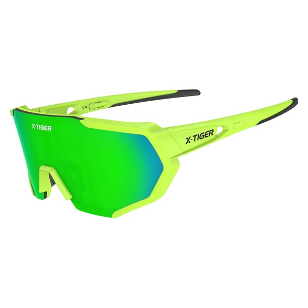 X-TIGER Polarized Sports Sunglasses for Men Women Cycling Glasses Baseball