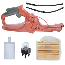 AUMEL Fuel Tank Rear Handle Filter Line Air Filter Kit for Husqvarna 445 450 445E 450E Chainsaw Replace 525862104.