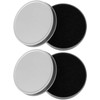Limpiadores de Brochas Maquillaje 2 Piezas Estuche Hierro Esponja Limpieza