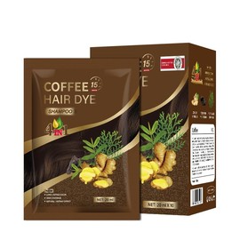 Yiciani Coffee Hair Dye Shampoo for Gray Hair Coverage, Coffee Hair Color Shampoo 100% White Coverage Natural Herbal Instant Hair Dye for Men and Women