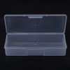 Transparent Empty Nail Storage Box Manicure Tool Organizer for Suitcase